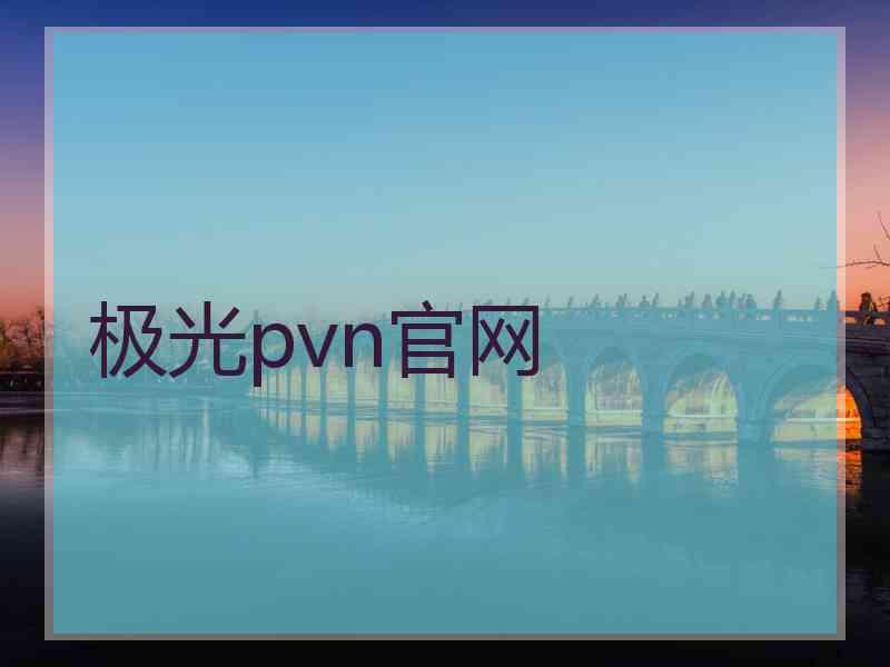 极光pvn官网